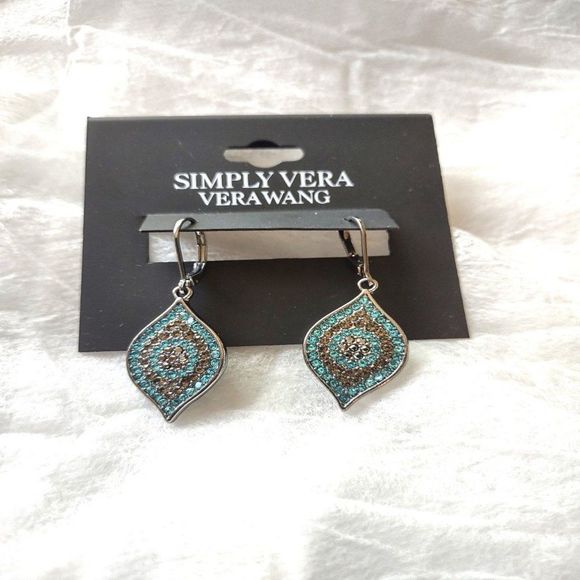 NEW Evil Eye Drop Dangle Earrings > HOST PICK < - Picture 4 of 6